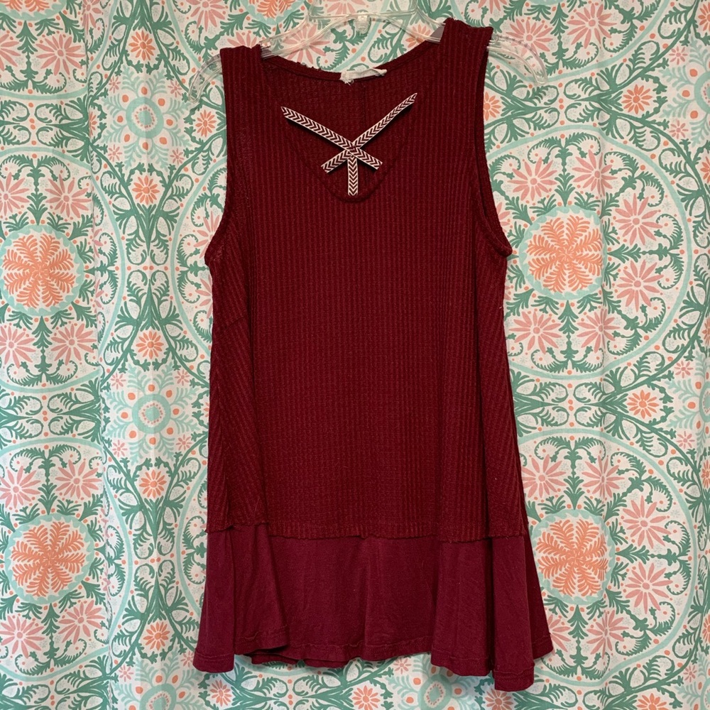 Women’s Rolla Costa Red Tank Top, Small